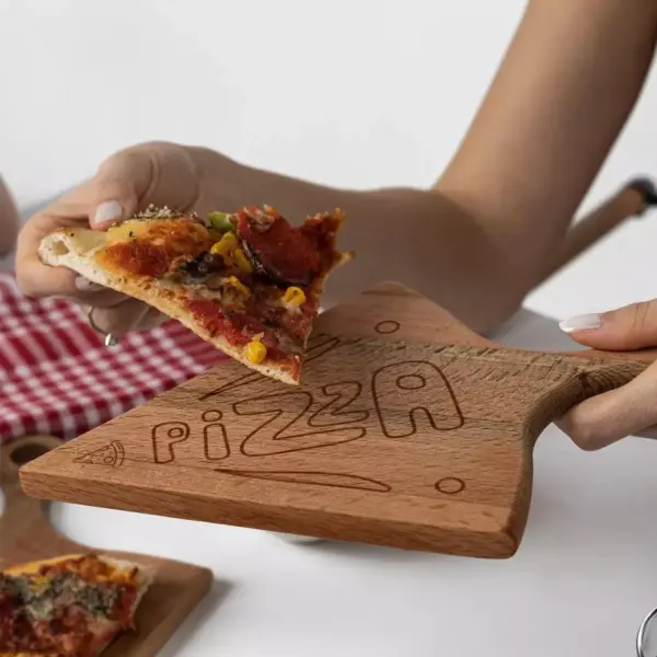 Design Exclusivo Bandeja para Servir Pizza - Imagem 3