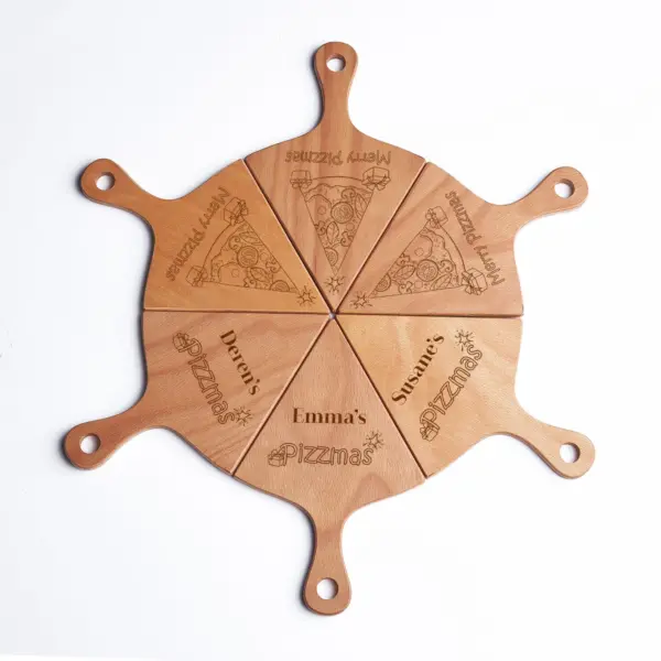 Design Exclusivo Bandeja para Servir Pizza - Imagem 5