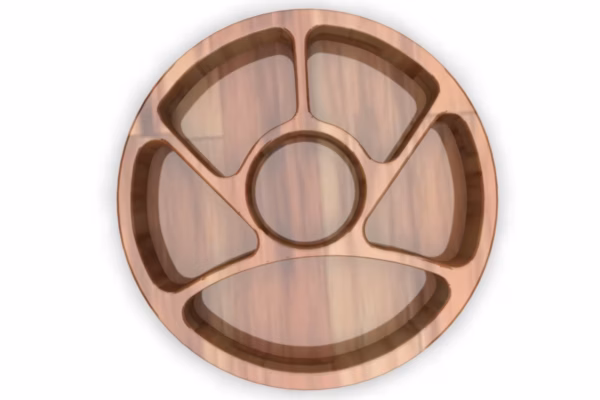 4 Modelos Exclusivos de Bandeja de Servir – Para CNC e Marcenaria - Imagem 3