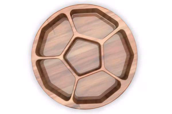 4 Modelos Exclusivos de Bandeja de Servir – Para CNC e Marcenaria - Imagem 5